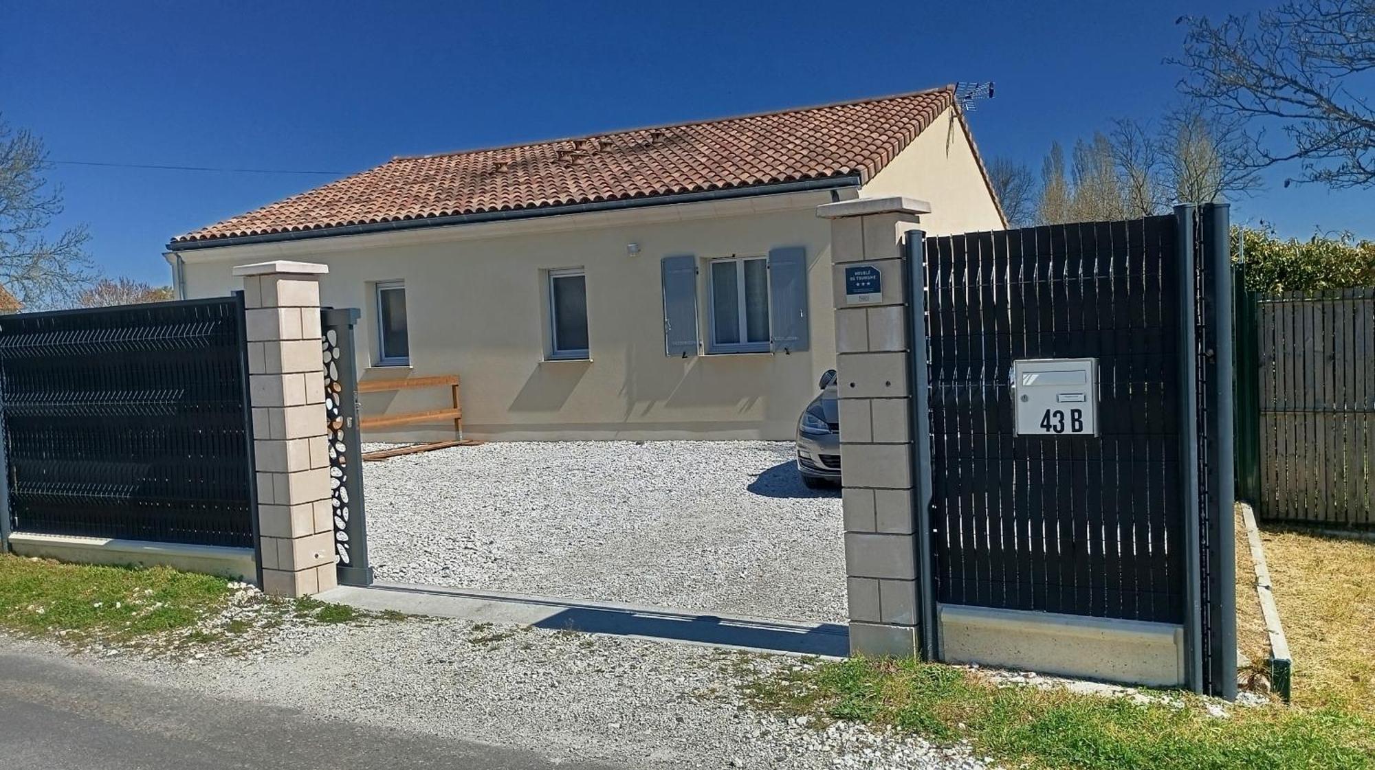 Meuble De Tourisme Classe 3 Etoiles Le Ptit Coin De Soleil - Saint Ciers D'Abzac Kültér fotó